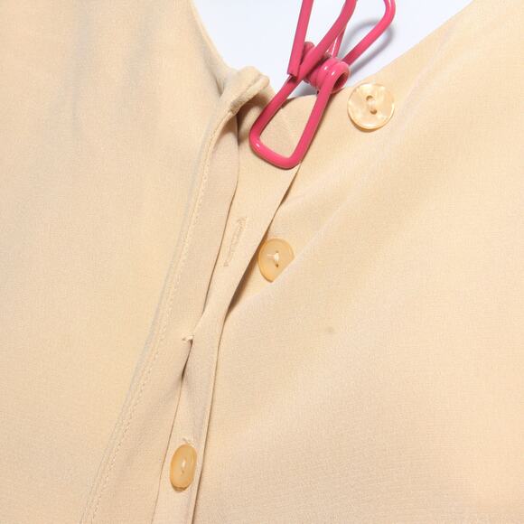 Vintage Silk Peplum waist top Size 14P Jones New York - Picture 3 of 4